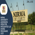 Nirma University Admission Open For Integrated LLB Hons Programs 2025